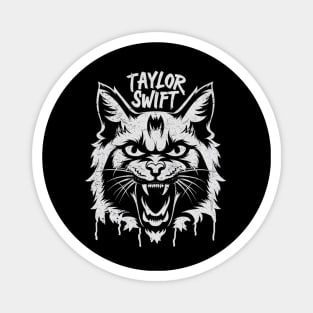 Angry Cat Swift Magnet